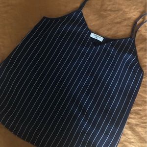 Babaton Pinstripe Tank Top/Camisole